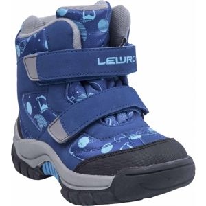 Lewro CUPER modrá 34 - Dětská zimní obuv