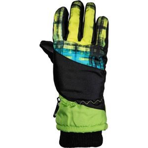 Lewro GNOZI zelená 4-7 - Dětské rukavice