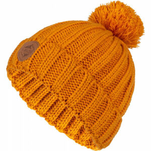 Lewro IZAR Chlapecká pletená čepice, žlutá, velikost 12-15