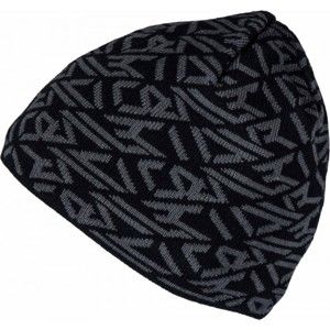 Lewro JEFF černá 8-11 - Chlapecká pletená čepice