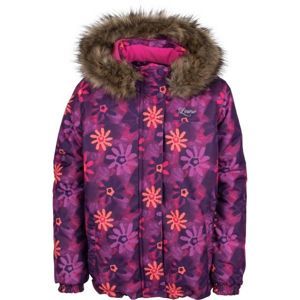 Lewro LETY fialová 164-170 - Dětská zimní bunda