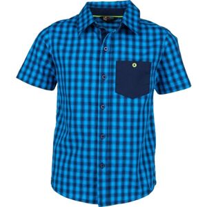 Lewro MELVIN Chlapecká košile, tmavě modrá, veľkosť 152-158