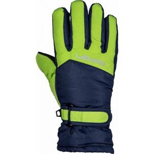 Lewro NALANI zelená 4-7 - Dětské lyžařské rukavice