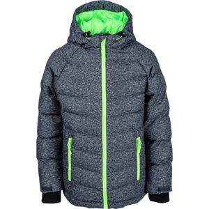 Lewro NIKA zelená 164-170 - Dětská zimní lyžařská bunda