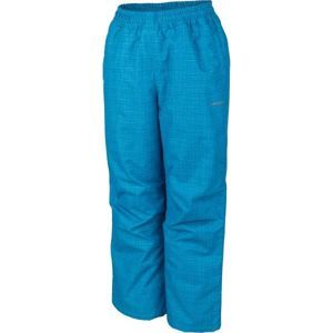 Lewro NOY modrá 128-134 - Dětské zateplené kalhoty