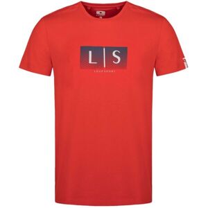 Loap ALLYSS Pánské triko, červená, velikost XXL