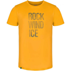 Loap ALWIN žlutá XL - Pánské triko