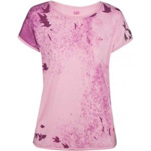Loap BYBLOS růžová XS - Dámské tričko