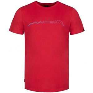 Loap BENEDICT červená XXL - Pánské triko