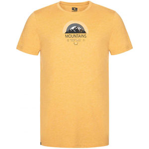 Loap BEMOL Pánské triko, Žlutá,Černá, velikost S