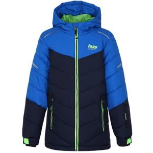 Loap FUGAS Dětská lyžařská bunda, tmavě modrá, veľkosť 128