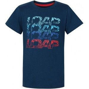 Loap IGLOO tmavě modrá 112-116 - Dětské triko