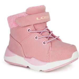 Loap JIMMA růžová 27 - Dětská zimní obuv