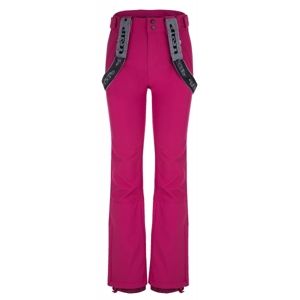 Loap LAKA růžová XS - Dámské softshellové kalhoty
