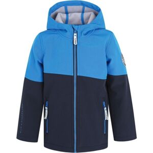 Loap LONDON Dětská softshellová bunda, modrá, velikost 134/140