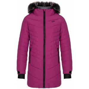 Loap OKTANA Dívčí zimní kabát, růžová, velikost 134-140