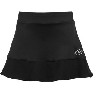 Lotto SQUADRA G III SKIRT Dívčí tenisová sukně, černá, velikost M