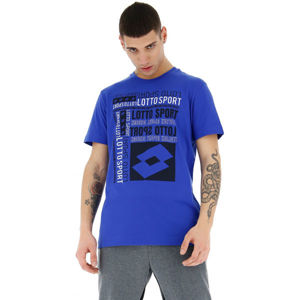 Lotto TEE SUPRA II JS Pánské tričko, modrá, velikost L