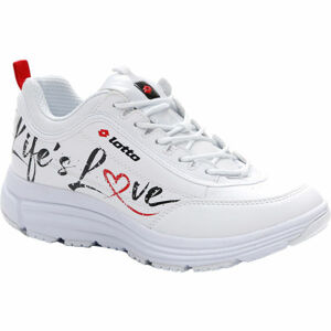 Lotto LOVE RIDE PRIME III PRT 1 W Dámská volnočasová obuv, bílá, velikost 39