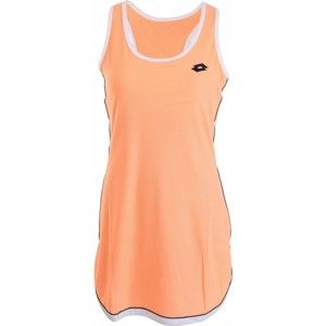 Lotto SHELA III DRESS W oranžová M - Tenisové šaty