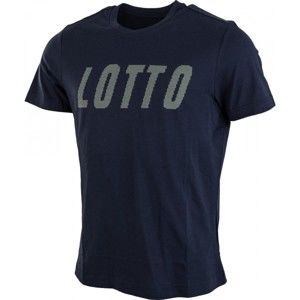 Lotto TEE LOGO modrá XL - Pánské tričko