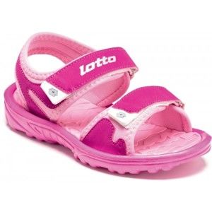 Lotto LAS ROCHAS III CL fialová 33 - Dětské sandály