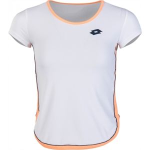 Lotto SHELA III TEE G oranžová M - Dívčí sportovní tričko