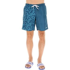 Lotto SHORT BEACH SCRIPT Pánské koupací šortky, modrá, velikost S