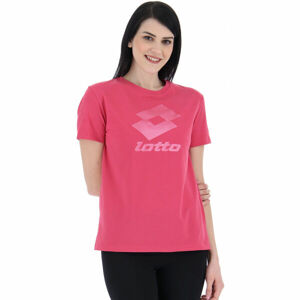 Lotto SMART III TEE Dámské tričko, růžová, veľkosť M