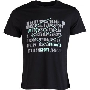 Lotto SUPRA TEE JS černá XL - Pánské tričko