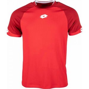 Lotto JERSEY DELTA PLUS červená M - Pánský fotbalový dres