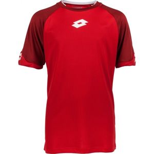Lotto JERSEY DELTA PLUS JR červená XS - Chlapecký fotbalový dres
