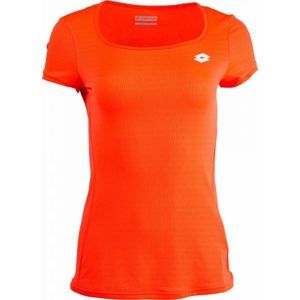 Lotto TECH TEE PL W oranžová M - Dámské sportovní triko