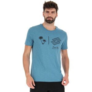 Lotto TEE BEACH PALM Pánské tričko, modrá, velikost XXL
