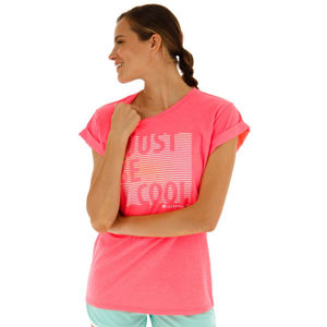 Lotto TEE COOL W JS růžová XS - Dámské tričko