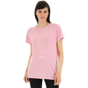 Lotto TEE ORIGINS W Dámské tričko, růžová, velikost XS