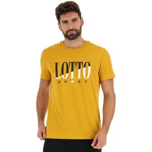 Lotto TEE SUPRA VI Pánské tričko, žlutá, velikost S