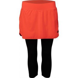 Lotto XIA Dámské legíny se sukní, oranžová, velikost XL