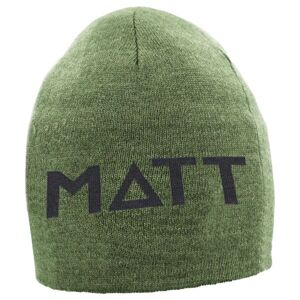 Matt KNIT RUNWARM Zateplená čepice, zelená, veľkosť UNI