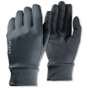 Matt RUNNER GLOVES Běžecké rukavice, černá, velikost XS