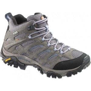 Merrell MOAB MID GORE-TEX W šedá 7.5 - Dámské outdoorové boty
