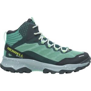 Merrell SPEED STRIKE MID GTX Dámské outdoorové boty, tyrkysová, velikost 40