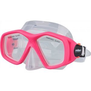 Miton BALI Juniorská potápěčská maska, růžová, veľkosť UNI