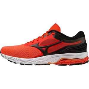 Mizuno WAVE PRODIGY 4 Pánská běžecká obuv, červená, velikost 40.5
