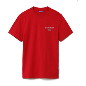 Napapijri S-ICE SS 1 Pánské tričko, červená, velikost S