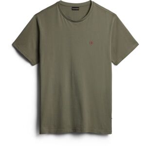 Napapijri Pánské tričko Pánské tričko, khaki, velikost XL