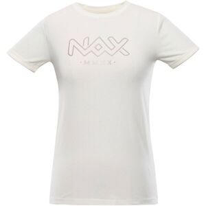 NAX EMIRA Dámské triko, bílá, velikost L
