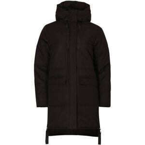 NAX KAWERA Dámský kabát, černá, veľkosť XS