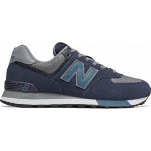 New Balance ML574FND tmavě modrá 10.5 - Pánská volnočasová obuv