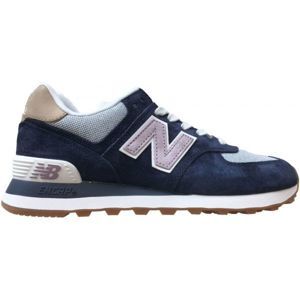 New Balance WL574NVC tmavě modrá 5.5 - Dámská volnočasová obuv